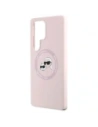 Hurtownia GSM - Karl Lagerfeld Silicon Dublu Capete și Cerc MagSafe Samsung Galaxy S25 Ultra roz - KLD21917 - {ean13} - Hurt