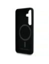 Hurtownia GSM - Karl Lagerfeld Capace din silicon cu două capete și cerc MagSafe Samsung Galaxy S25+ Plus negru - KLD21918 - {ean13} - Hurt