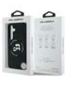 Hurtownia GSM - Etui Karl Lagerfeld Silicone Double Heads And Circle MagSafe do Samsung Galaxy S25+ Plus czarny - KLD21918 - {ean13} - Hurt