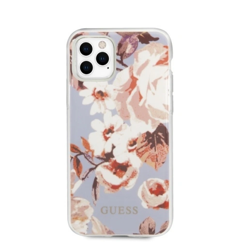 Etui Guess GUHCN65IMLFL02 Apple iPhone 11 Pro Max liliowy/lilac N°2 Flower Collection