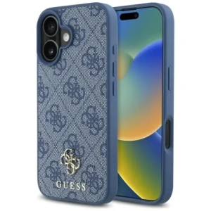 Hurtownia GSM - Guess HC PU 4G Kicsi 4G és Klasszikus Apple iPhone 16 MagSafe kék - GUE4325 - {ean13} - Hurt