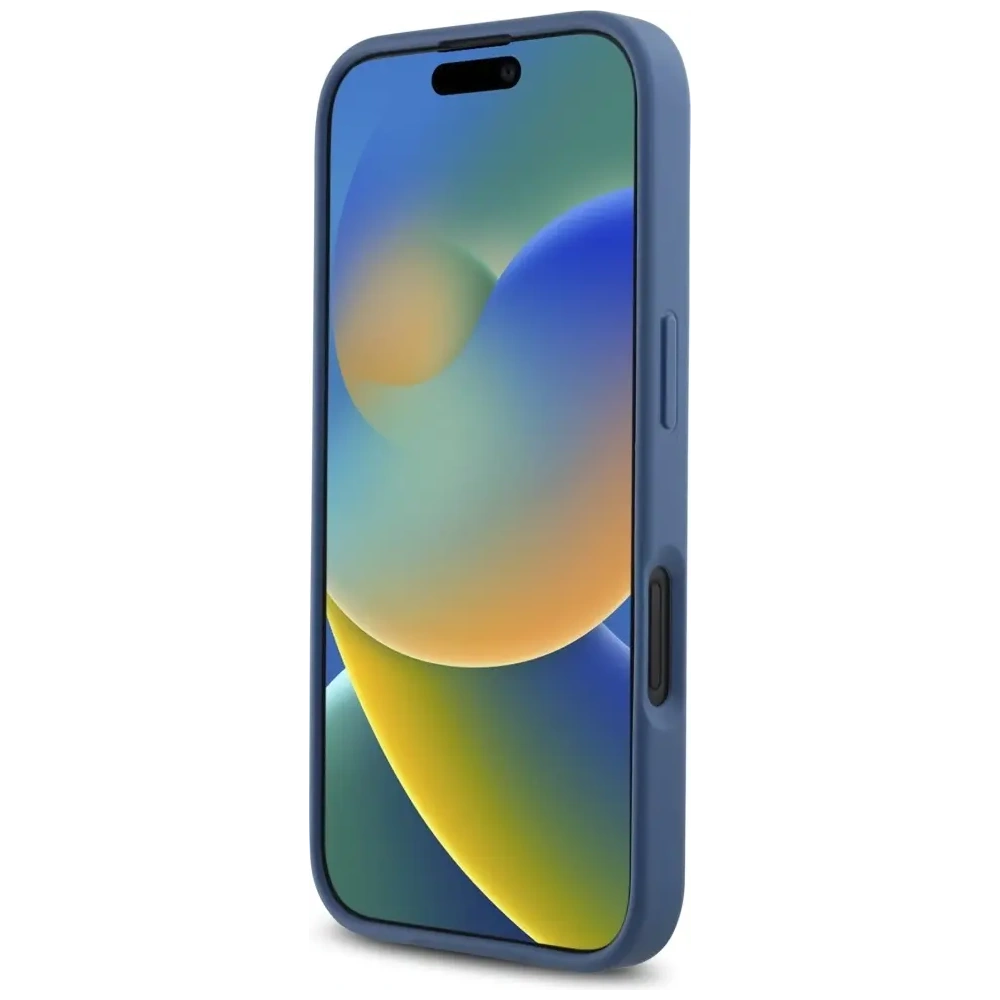 Hurtownia GSM - Guess HC PU 4G Kicsi 4G és Klasszikus Apple iPhone 16 MagSafe kék - GUE4325 - {ean13} - Hurt