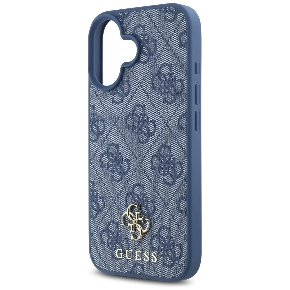 Hurtownia GSM - Guess HC PU 4G Kicsi 4G és Klasszikus Apple iPhone 16 MagSafe kék - GUE4325 - {ean13} - Hurt