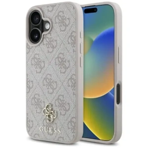 Hurtownia GSM - Guess HC PU 4G Kis 4G és Klasszikus Apple iPhone 16 MagSafe rózsaszín - GUE4326 - {ean13} - Hurt