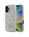 Guess HC PU 4G Kis 4G és Klasszikus Apple iPhone 16 MagSafe rózsaszín