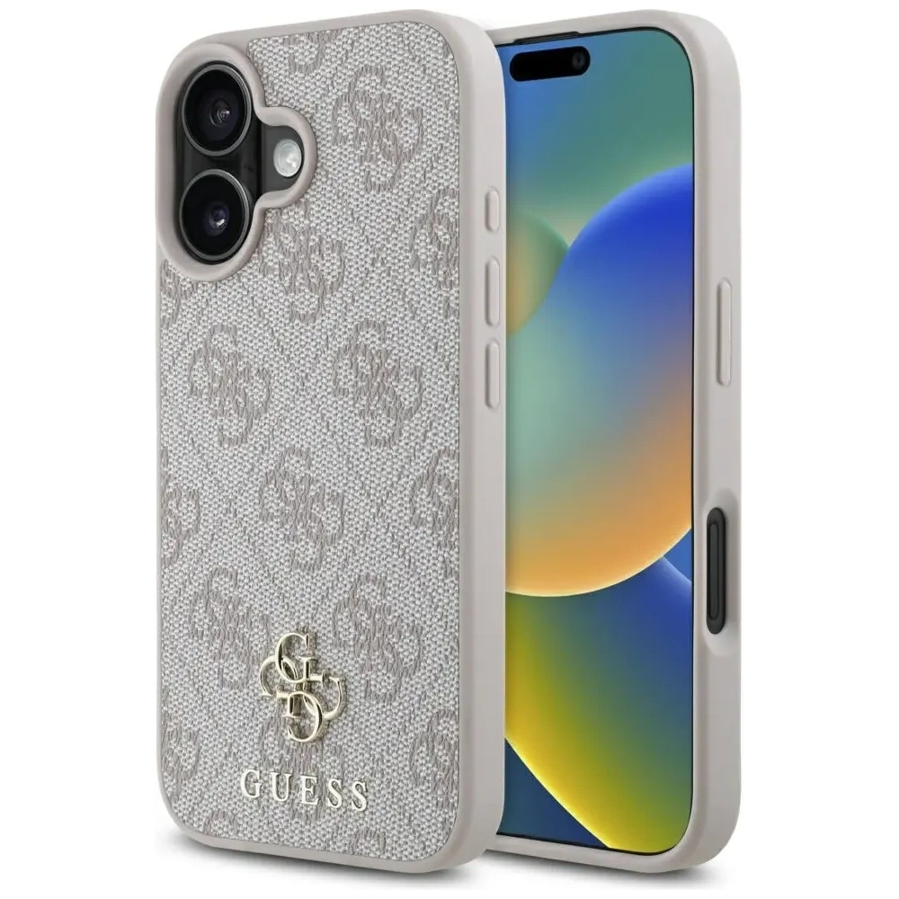 Hurtownia GSM - Etui Guess HC PU 4G Small 4G and Classic do Apple iPhone 16 MagSafe różowy - GUE4326 - {ean13} - Hurt