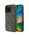 Etui Guess HC PU 4G Small 4G a Classic pro Apple iPhone 16 Pro MagSafe hnědé