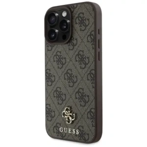 Hurtownia GSM - Etui Guess HC PU 4G Small 4G a Classic pro Apple iPhone 16 Pro MagSafe hnědé - GUE4327 - {ean13} - Hurt