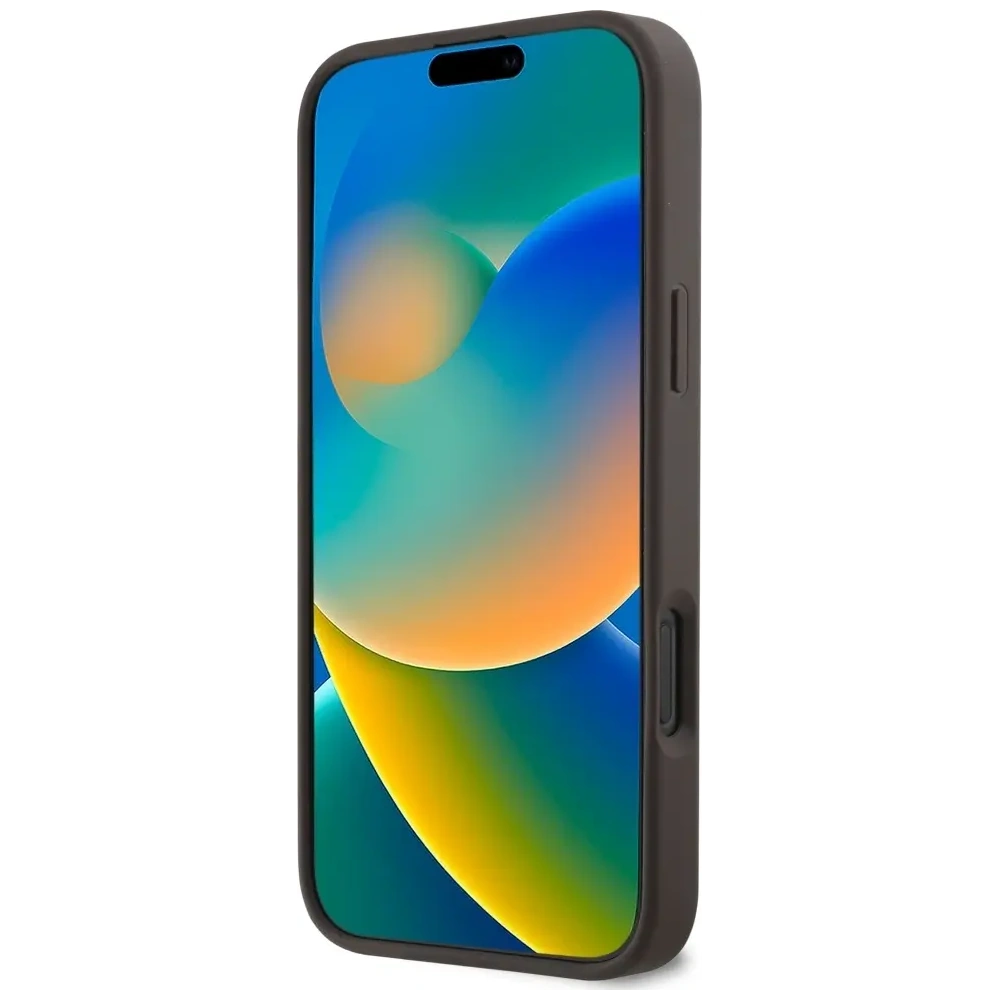 Hurtownia GSM - Etui Guess HC PU 4G Small 4G a Classic pro Apple iPhone 16 Pro MagSafe hnědé - GUE4327 - {ean13} - Hurt