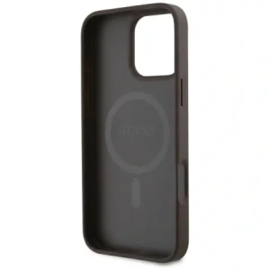 Hurtownia GSM - Etui Guess HC PU 4G Small 4G a Classic pro Apple iPhone 16 Pro MagSafe hnědé - GUE4327 - {ean13} - Hurt