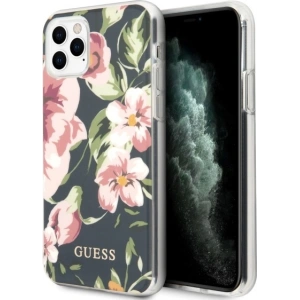 Hurtownia GSM - Etui Guess GUHCN65IMLFL03 Apple iPhone 11 Pro Max granatowy/navy N°3 Flower Collection - GUE479NAV - {ean13} - Hurt