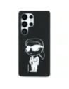 Hurtownia GSM - Etui Karl Lagerfeld Silicone Graffiti Ikonik Printed Logo MagSafe do Samsung Galaxy S25 Ultra czarny - KLD21923 - {ean13} - Hurt