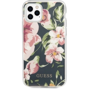 Hurtownia GSM - Etui Guess GUHCN65IMLFL03 Apple iPhone 11 Pro Max navy N°3 Flower Collection - GUE479NAV - {ean13} - Hurt