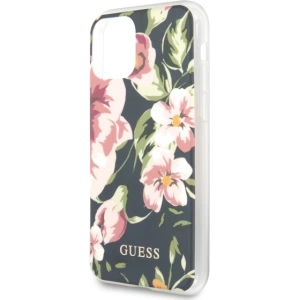 Hurtownia GSM - Etui Guess GUHCN65IMLFL03 Apple iPhone 11 Pro Max navy N°3 Flower Collection - GUE479NAV - {ean13} - Hurt