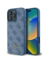 Etui Guess HC PU 4G Small 4G a Classic pro Apple iPhone 16 Pro MagSafe modré