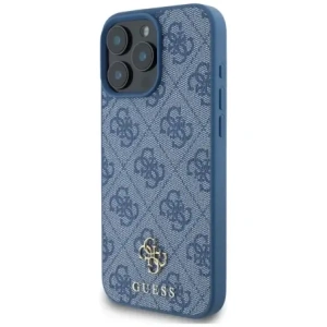 Hurtownia GSM - Etui Guess HC PU 4G Small 4G a Classic pro Apple iPhone 16 Pro MagSafe modré - GUE4328 - {ean13} - Hurt