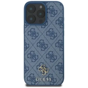 Hurtownia GSM - Etui Guess HC PU 4G Small 4G a Classic pro Apple iPhone 16 Pro MagSafe modré - GUE4328 - {ean13} - Hurt