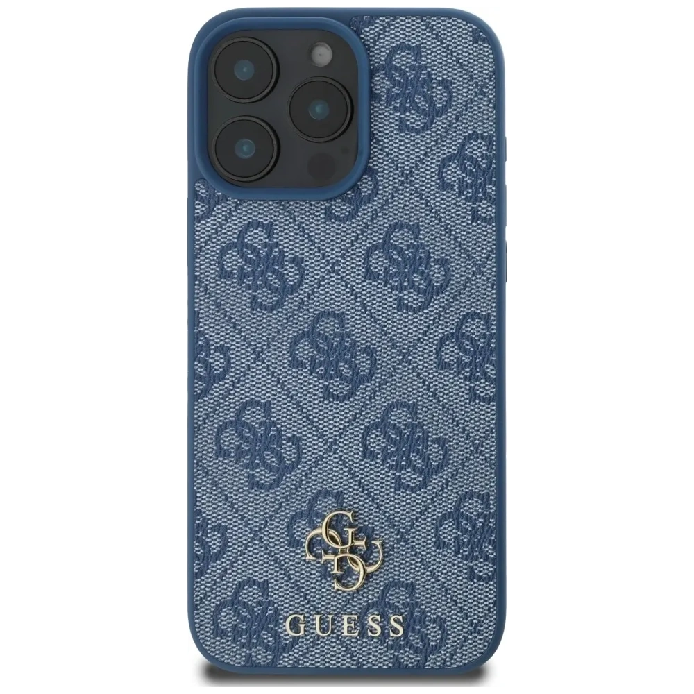 Wholesale Guess HC PU 4G Small 4G and Classic Apple iPhone 16 Pro MagSafe blue - GUE4328 - {ean13} - Hurt