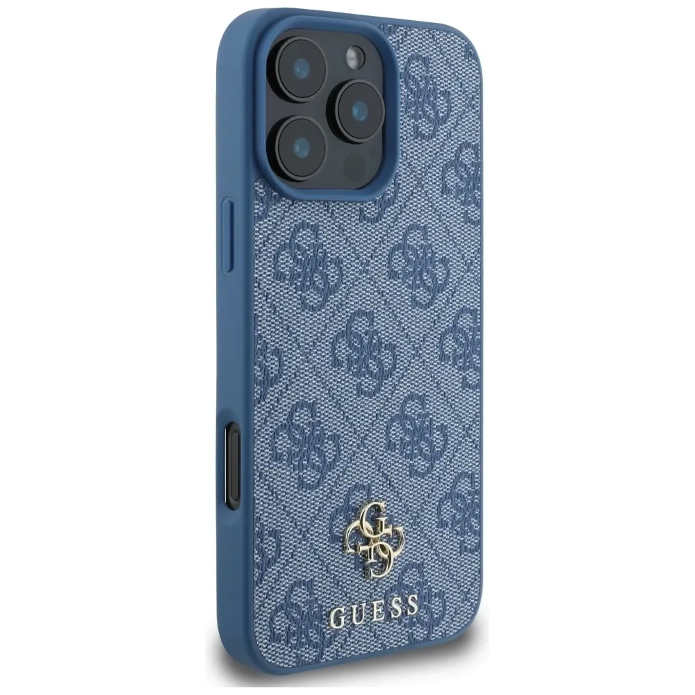 Wholesale Guess HC PU 4G Small 4G and Classic Apple iPhone 16 Pro MagSafe blue - GUE4328 - {ean13} - Hurt