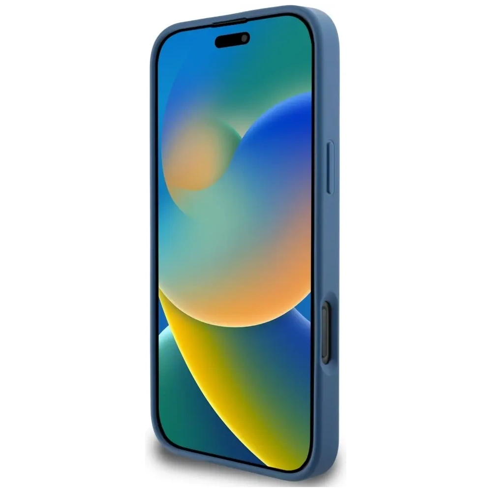 Hurtownia GSM - Etui Guess HC PU 4G Small 4G and Classic do Apple iPhone 16 Pro MagSafe niebieski - GUE4328 - {ean13} - Hurt