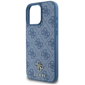 Hurtownia GSM - Etui Guess HC PU 4G Small 4G a Classic pro Apple iPhone 16 Pro MagSafe modré - GUE4328 - {ean13} - Hurt
