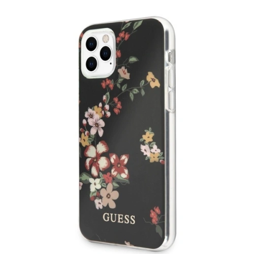 Etui Guess GUHCN65IMLFL04 Apple iPhone 11 Pro Max czarny/black N°4 Flower Collection