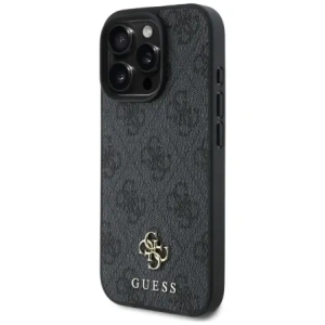 Hurtownia GSM - Guess HC PU 4G Kicsi 4G és Klasszikus Apple iPhone 16 Pro Max MagSafe fekete - GUE4329 - {ean13} - Hurt