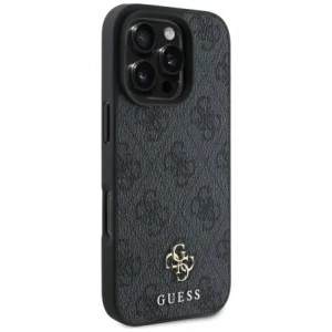 Wholesale Guess HC PU 4G Small 4G and Classic Apple iPhone 16 Pro Max MagSafe black - GUE4329 - {ean13} - Hurt