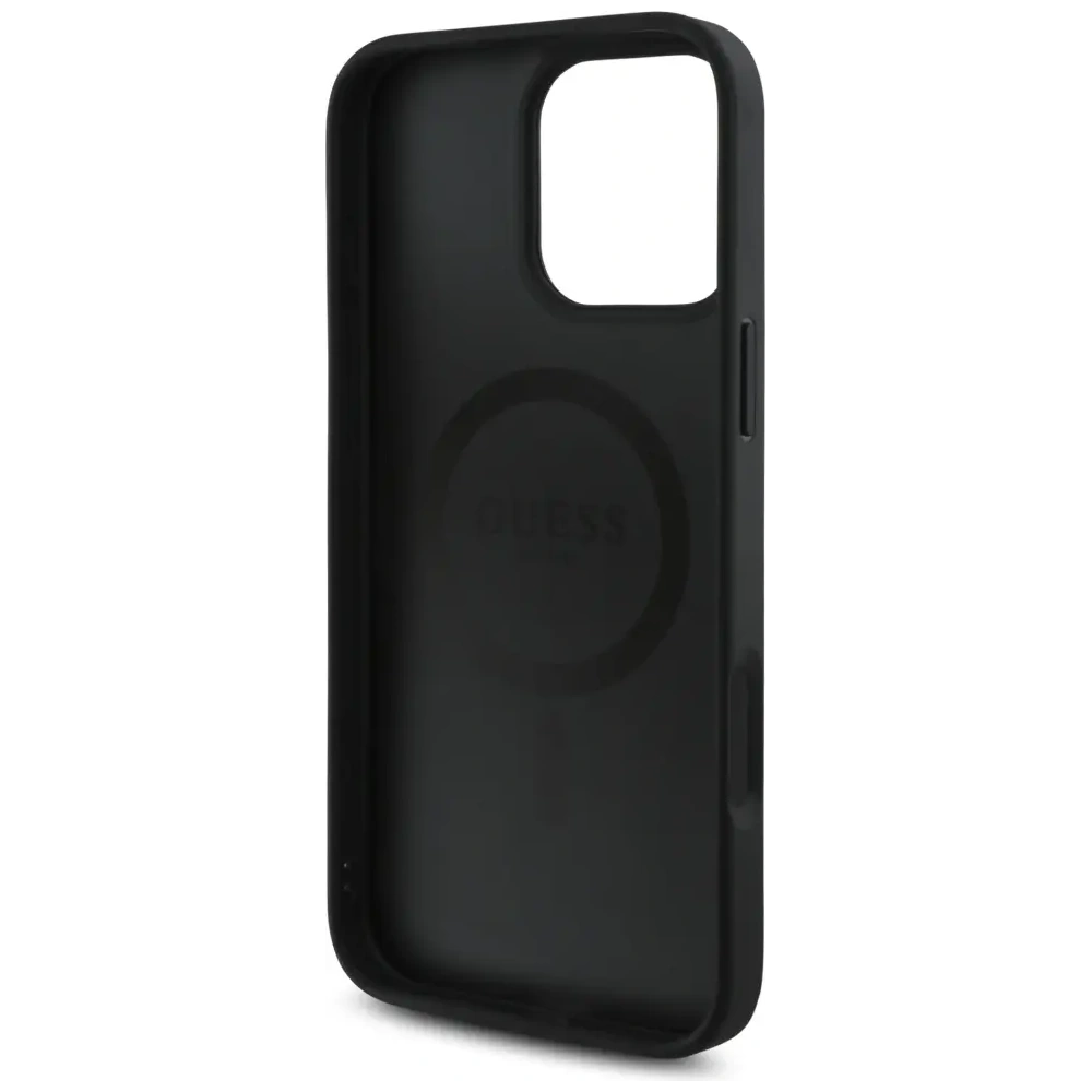 Hurtownia GSM - Etui Guess HC PU 4G Small 4G and Classic do Apple iPhone 16 Pro Max MagSafe czarny - GUE4329 - {ean13} - Hurt