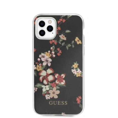 Etui Guess GUHCN65IMLFL04 Apple iPhone 11 Pro Max czarny/black N°4 Flower Collection