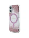 Hurtownia GSM - Etui Guess HC Resin Bottom Glitter do Apple iPhone 16 MagSafe růžový - GUE4332 - {ean13} - Hurt