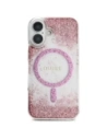 Hurtownia GSM - Etui Guess HC Resin Bottom Glitter do Apple iPhone 16 MagSafe růžový - GUE4332 - {ean13} - Hurt
