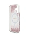 Hurtownia GSM - Etui Guess HC Resin Bottom Glitter do Apple iPhone 16 MagSafe růžový - GUE4332 - {ean13} - Hurt
