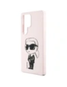 Hurtownia GSM - Etui Karl Lagerfeld Silicone Graffiti Ikonik Printed Logo MagSafe do Samsung Galaxy S25 Ultra różowy - KLD21924 - {ean13} - Hurt