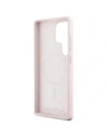 Wholesale Karl Lagerfeld Silicone Graffiti Ikonik Printed Logo MagSafe Samsung Galaxy S25 Ultra pink - KLD21924 - {ean13} - Hurt