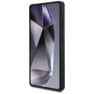 Wholesale Karl Lagerfeld Silicone Metal Signature Logo Samsung Galaxy S25 Ultra black - KLD21926 - {ean13} - Hurt