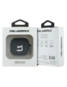 Hurtownia GSM - Etui Karl Lagerfeld KLA4RUNCHK Apple AirPods 4 cover Silicone Choupette Head 3D czarny/black - KLD21927 - {ean13} - Hurt