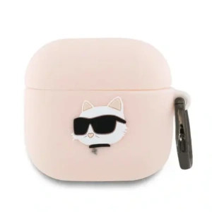 Hurtownia GSM - Karl Lagerfeld KLA4RUNCHP Apple AirPods 4 Hülle Silikon Choupette Kopf 3D pink - KLD21928 - {ean13} - Hurt