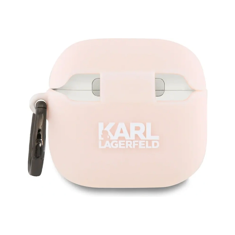 Hurtownia GSM - Etui Karl Lagerfeld KLA4RUNCHP Apple AirPods 4 cover Silicone Choupette Head 3D różowy/pink - KLD21928 - {ean13} - Hurt