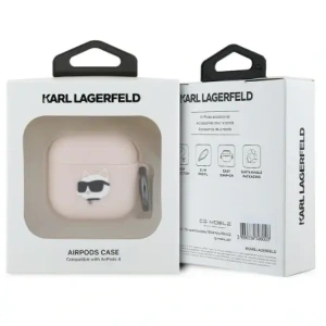 Hurtownia GSM - Karl Lagerfeld KLA4RUNCHP Apple AirPods 4 Hülle Silikon Choupette Kopf 3D pink - KLD21928 - {ean13} - Hurt