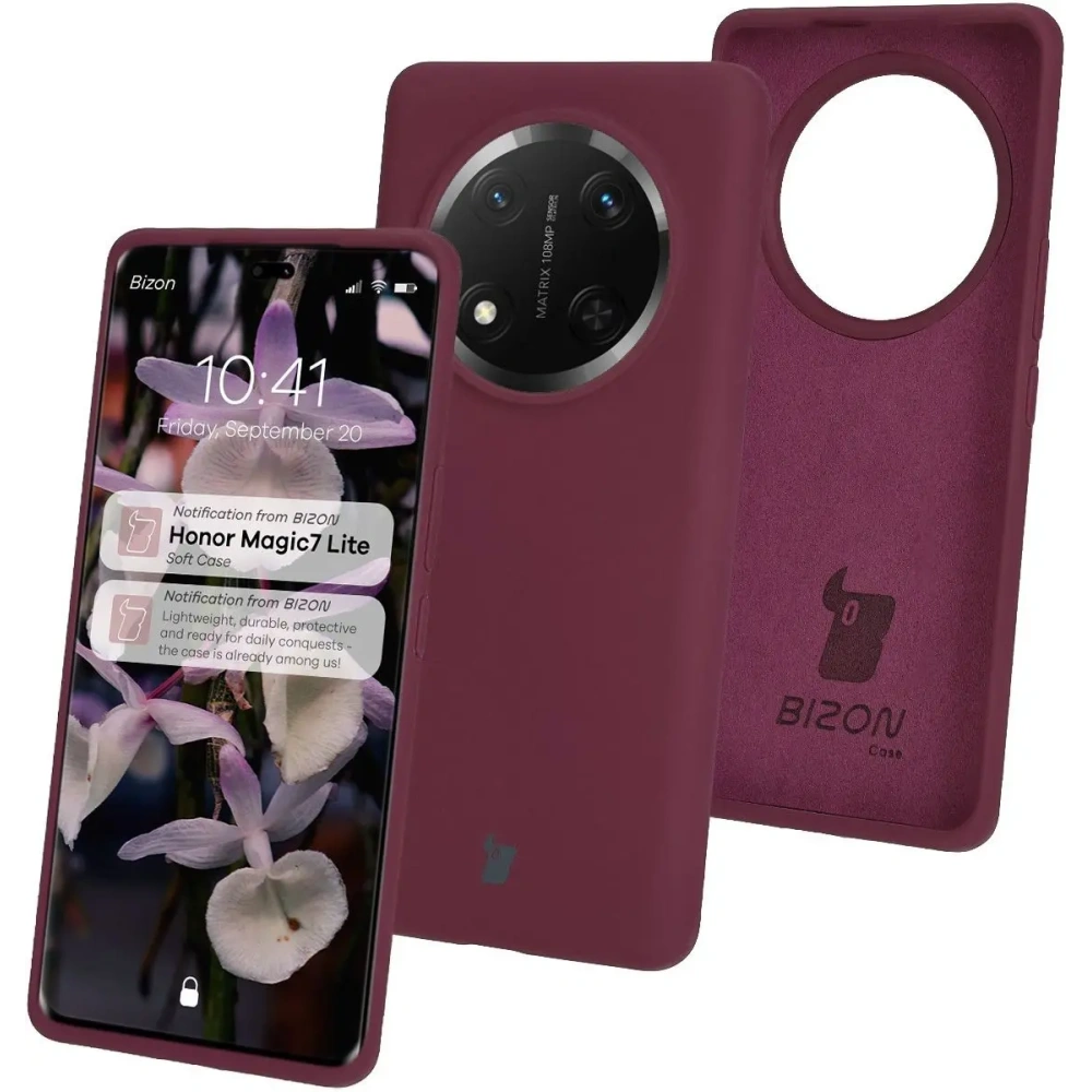 Wholesale Bizon Soft Case Honor Magic7 Lite dark purple - BIZ8538 - {ean13} - Hurt