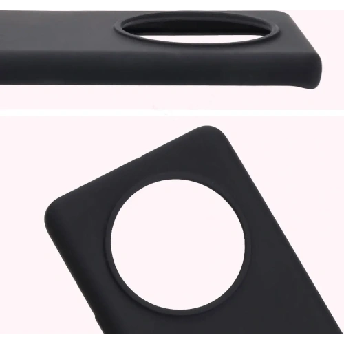 Silikonowe etui Bizon Soft Case do Honor Magic7 Lite czarne