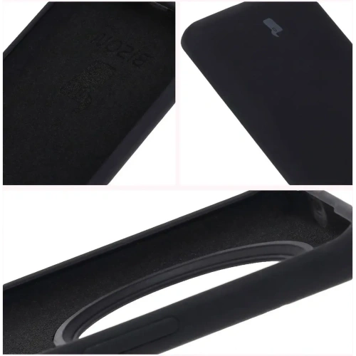 Silikonowe etui Bizon Soft Case do Honor Magic7 Lite czarne