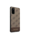 Hurtownia GSM - Etui Guess GUHCS62G4GLBR Samsung Galaxy S20 G980 brązowy/brown hard case 4G Stripe Collection - GUE483BR - {ean13} - Hurt