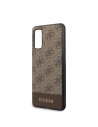 Hurtownia GSM - Etui Guess GUHCS62G4GLBR Samsung Galaxy S20 G980 brązowy/brown hard case 4G Stripe Collection - GUE483BR - {ean13} - Hurt