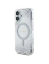 Hurtownia GSM - Guess HC Resin Bottom Glitter Apple iPhone 16 MagSafe argintiu - GUE4333 - {ean13} - Hurt
