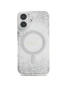 Hurtownia GSM - Guess HC Resin Bottom Glitter Apple iPhone 16 MagSafe argintiu - GUE4333 - {ean13} - Hurt