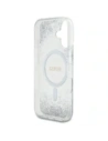 Hurtownia GSM - Guess HC Gyanta Alja Csillám Apple iPhone 16 MagSafe ezüst - GUE4333 - {ean13} - Hurt