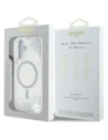 Hurtownia GSM - Guess HC Resin Bottom Glitter Apple iPhone 16 MagSafe argintiu - GUE4333 - {ean13} - Hurt