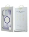 Hurtownia GSM - Etui Guess HC Resin Bottom Glitter do Apple iPhone 16 Pro MagSafe fialová - GUE4335 - {ean13} - Hurt